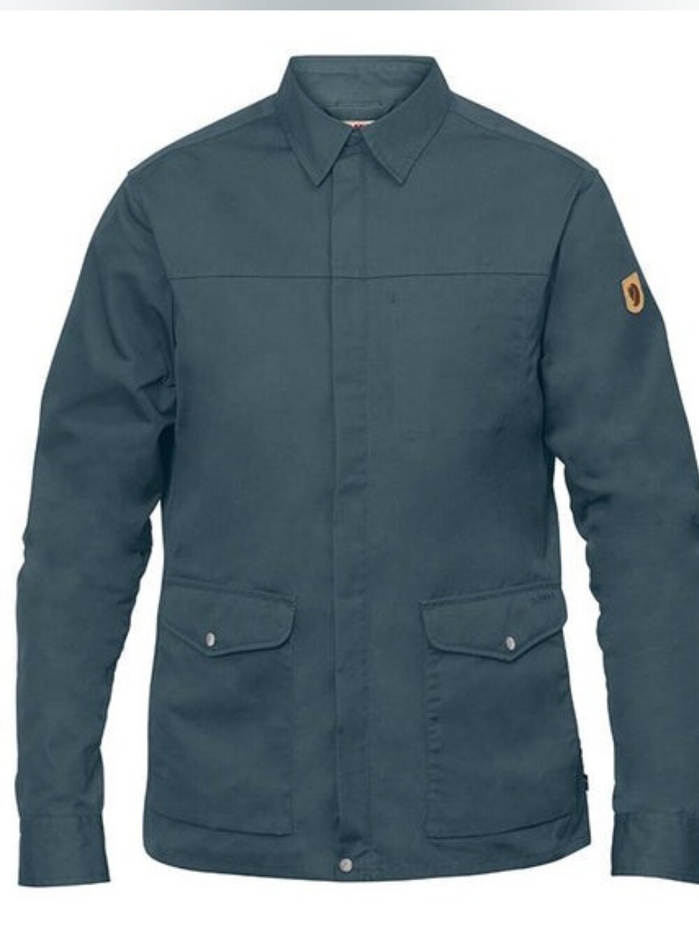 Fjallraven Greenland Zip Shirt Jacket - Dusk / Blue Gray - Size Medium
